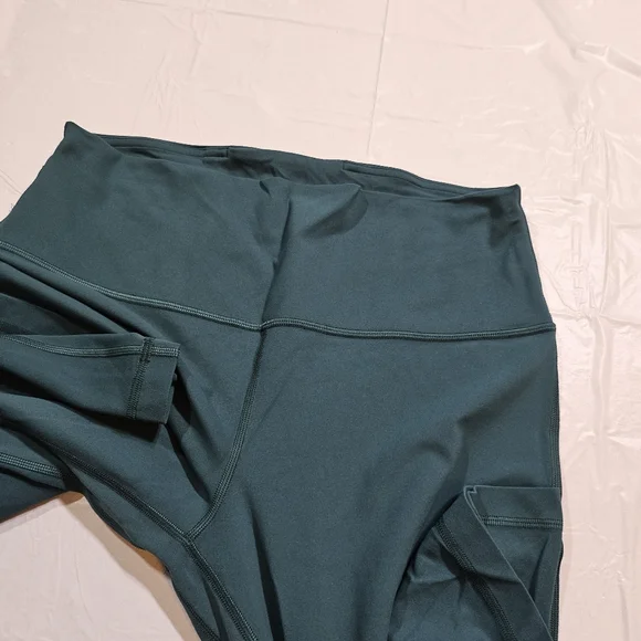 Lululemon Align High-Rise Mini-Flare Pant 32" (Green Jasper) Size 12 - Picture 11 of 12